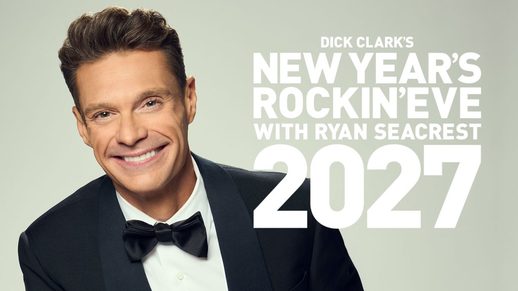 'Dick Clark's New Year's Rockin' Eve with Ryan Seacrest 2027' to ...