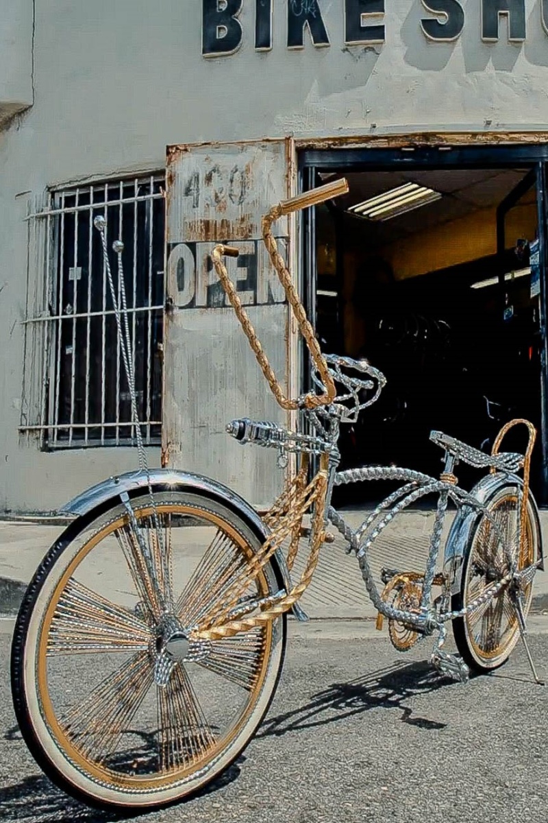 How lowrider bikes became art on wheels