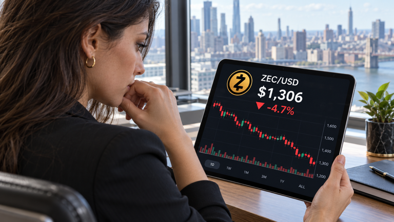 Zcash retreats from September highs as bears target drop to $1,000