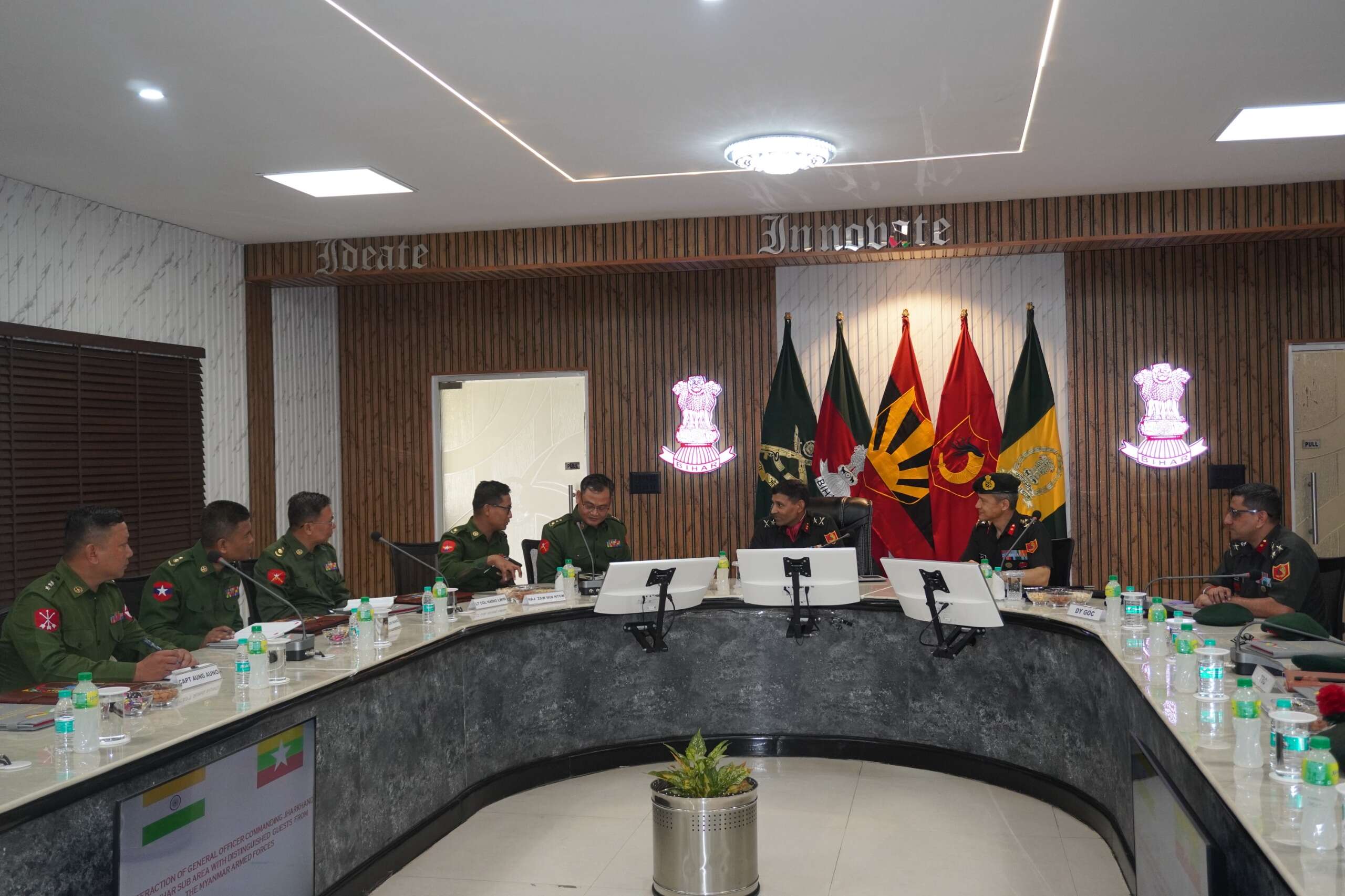 Myanmar army delegation visits BRC to boost training cooperation with ...