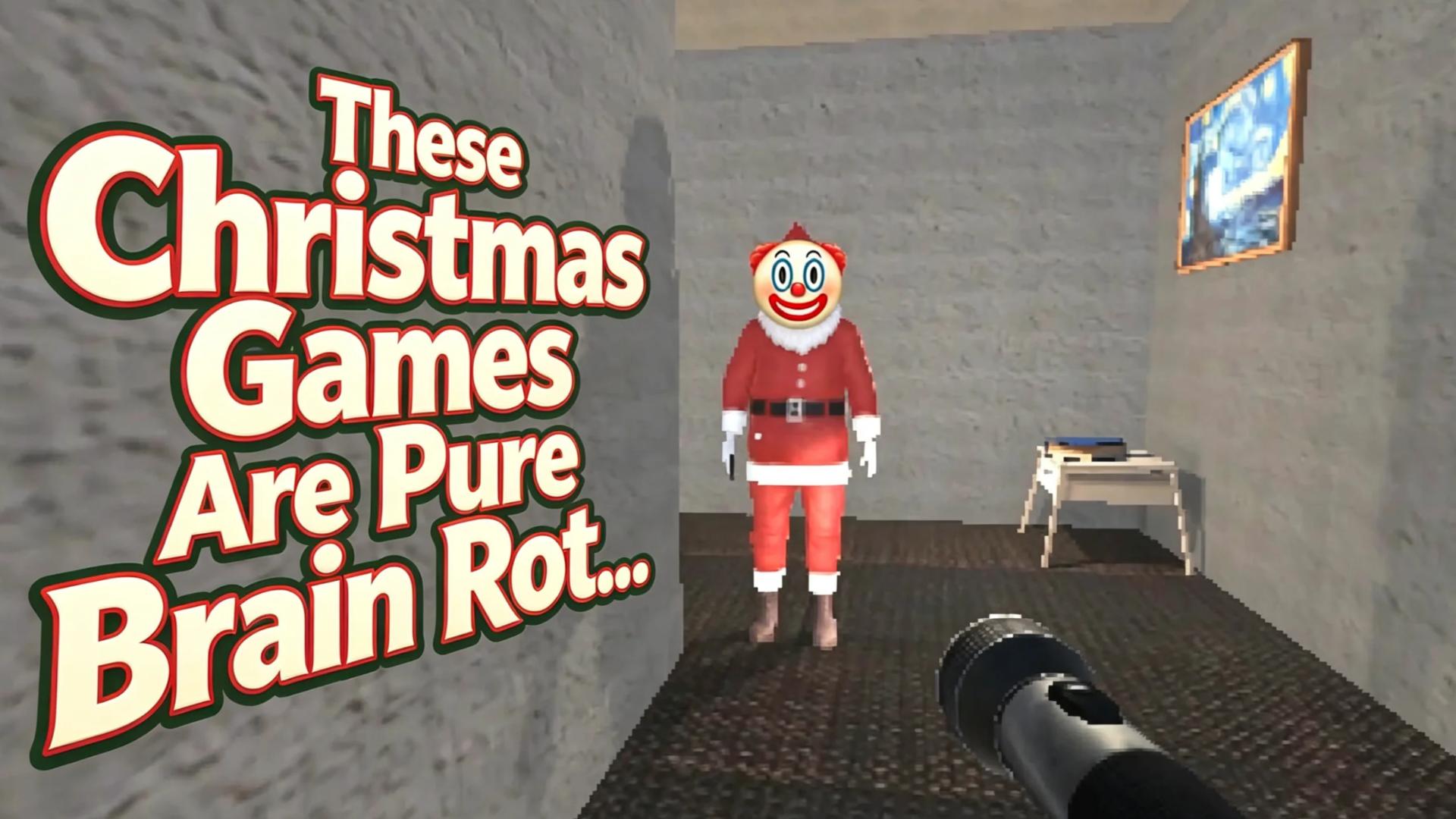 Have you played these Christmas games that are pure brain rot?