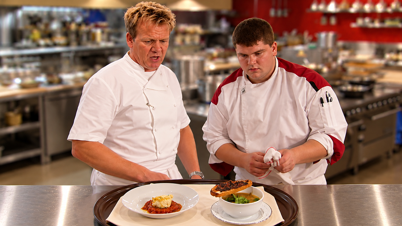 Chef Ramsay calls out Jimmy’s messy plates