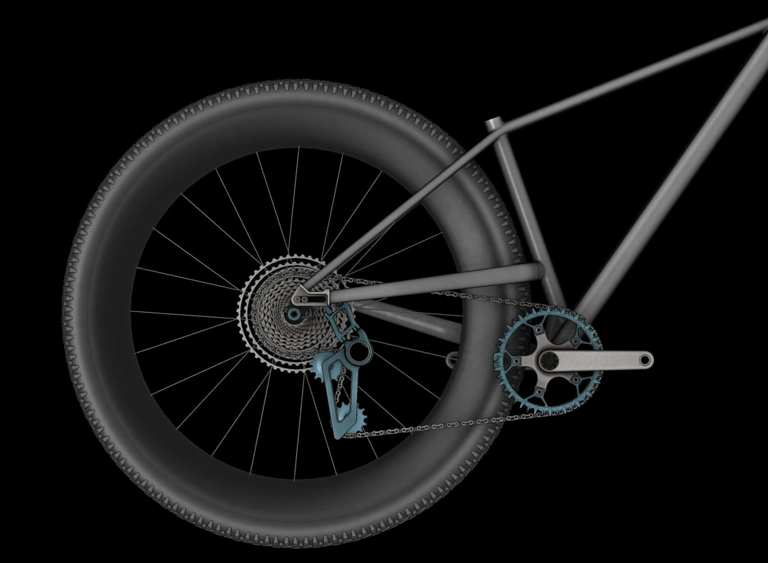 Marginal Gain unveils self-shifting mechanical drivetrain for 32-inch bikes
