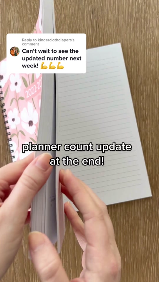 34 days to sell 2456 planners Black Friday update