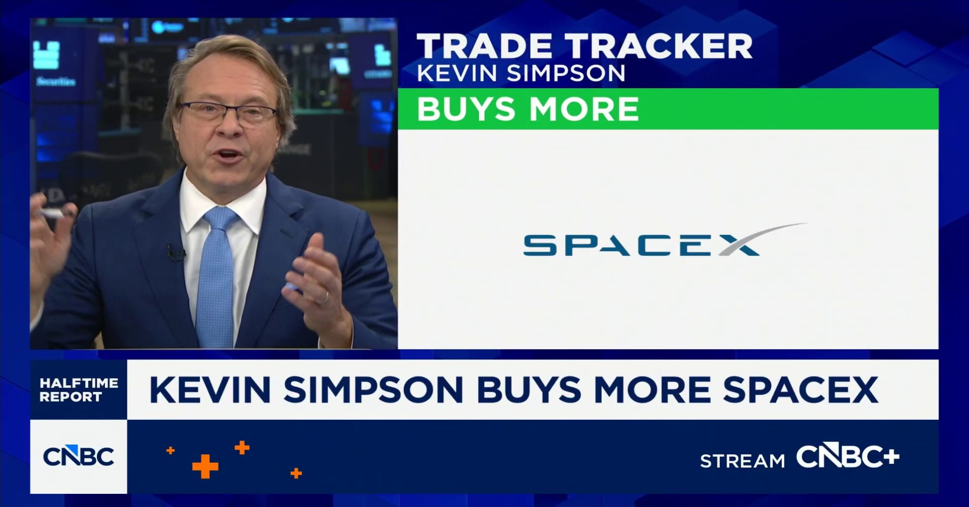 Trade tracker: Kevin Simpson buys more SpaceX