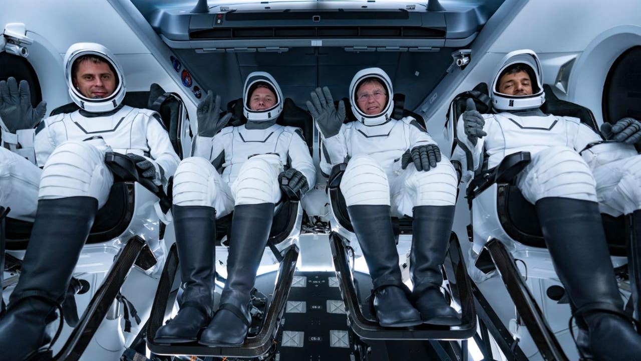 NASA’s Crew-12 astronauts leave space station, head for Thursday splashdown