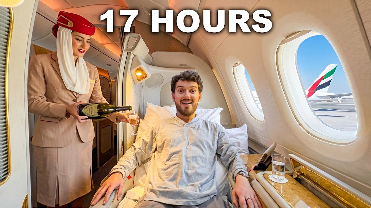 World's longest first class flight — A