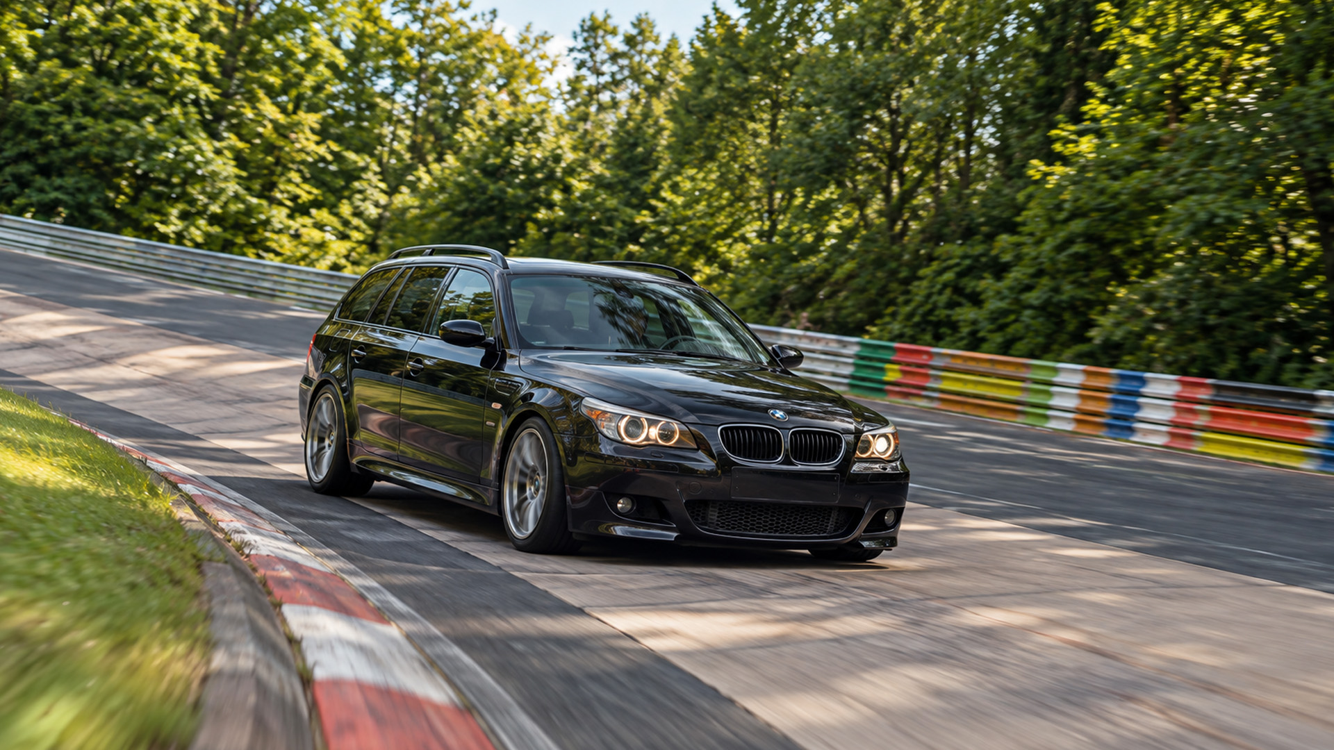 Can a manual V10 BMW M5 survive its first Nürburgring lap?
