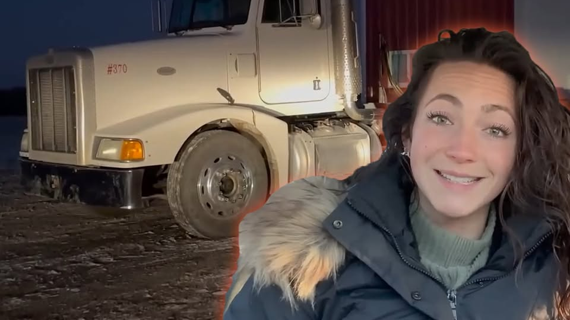 New snowmobiles and a 1995 Peterbilt semi