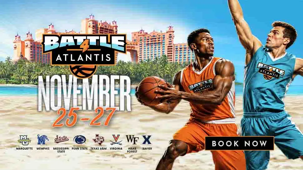 Experience Battle 4 Atlantis 2026: College basketball in paradise