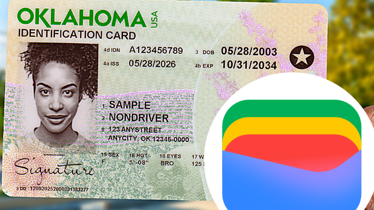 Oklahoma IDs can now be added to Google Wallet