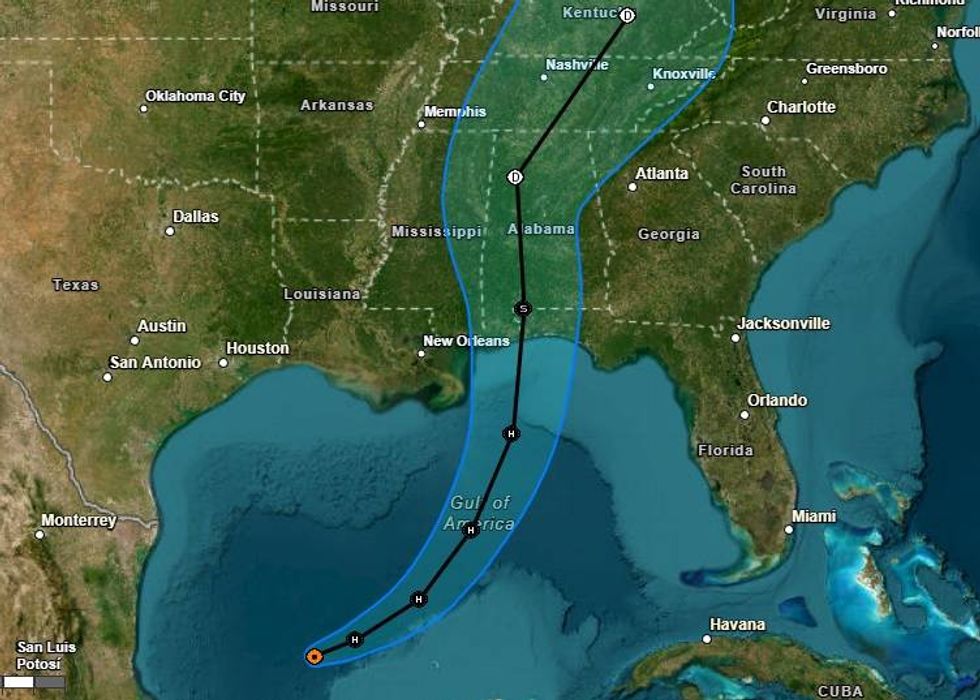 Hurricane center adjusts Isaias forecast as storm strengthens