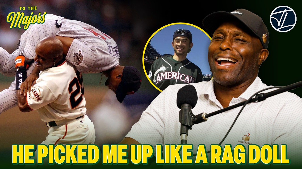 Robbing Barry Bonds and then picking up Torii Hunter like a rag doll