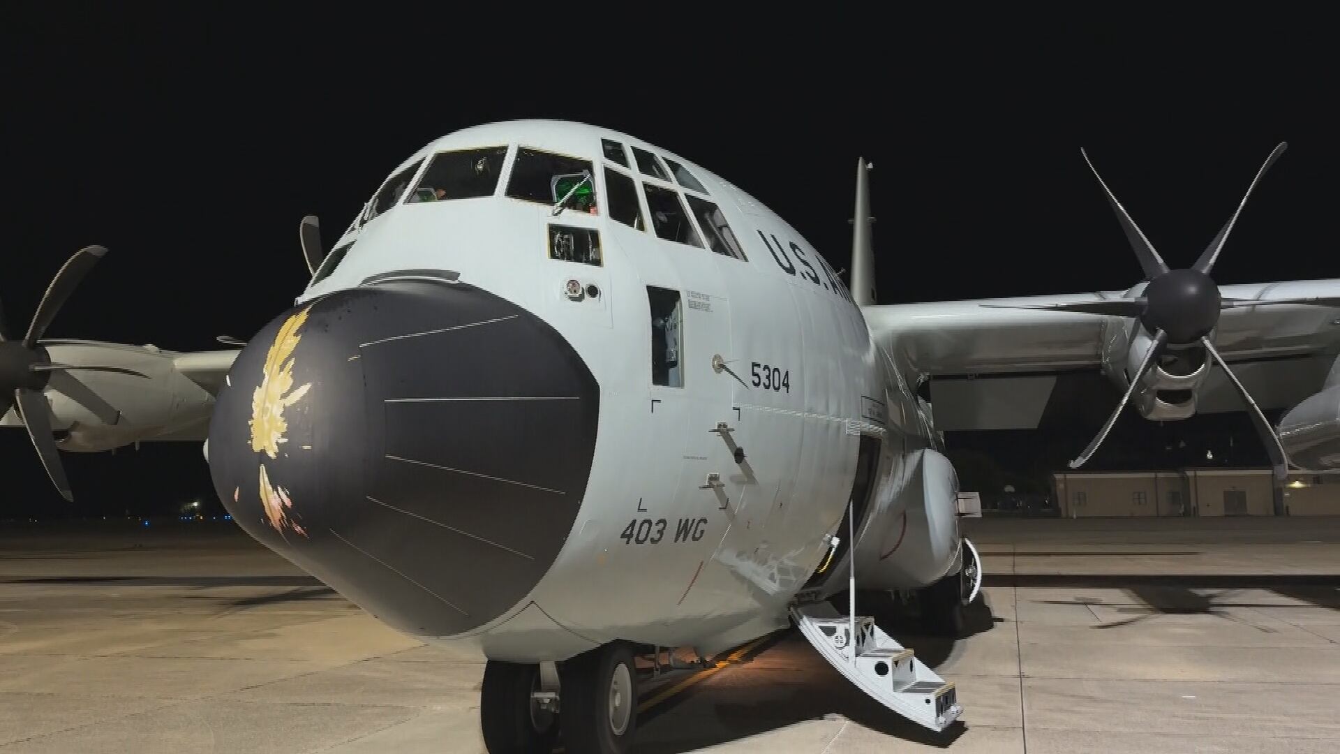 Hurricane hunters fly into Tropical Storm Isaias