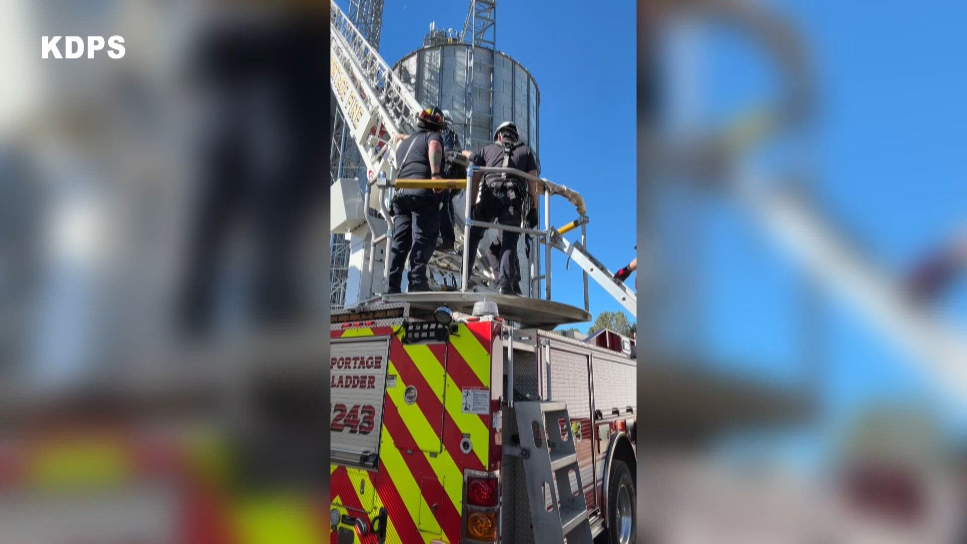 Man injured on top of grain bin saved with help of specialized ...