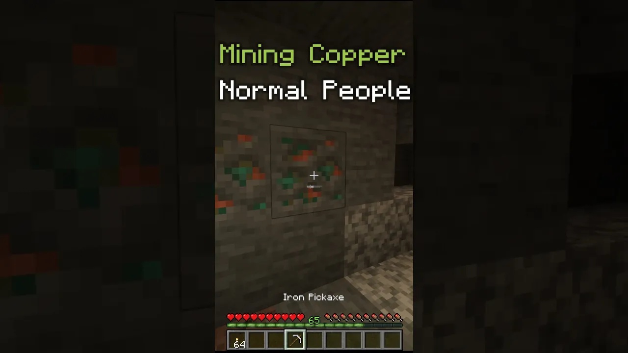 Normal people vs phychopaths mining copper😂😂