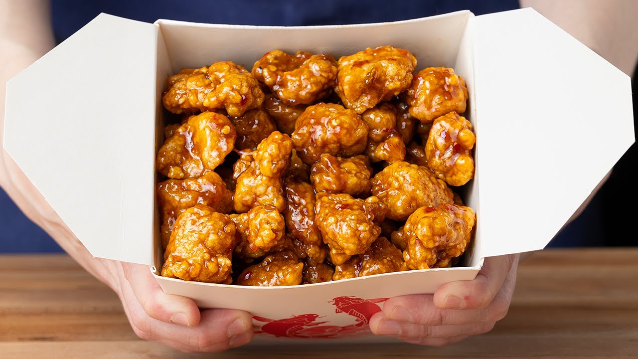 Ultra crispy orange chicken: Better than takeout (Panda Express copycat!)