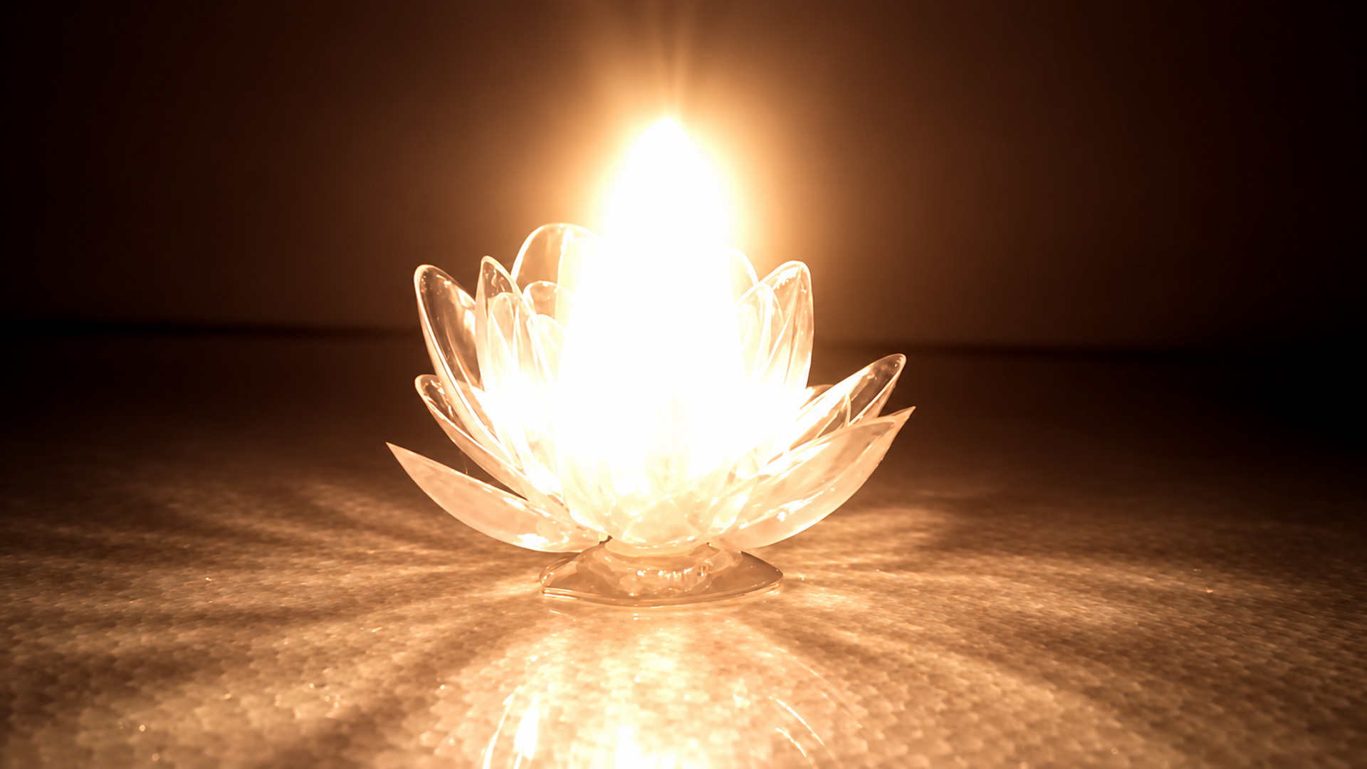 Creating beautiful lotus candle holders from plastic spoons
