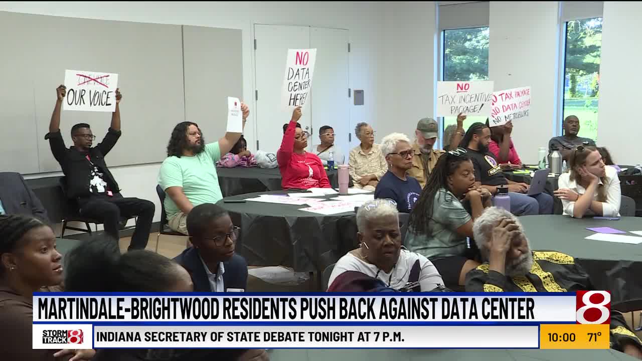 Martindale-Brightwood residents push back against approved data center