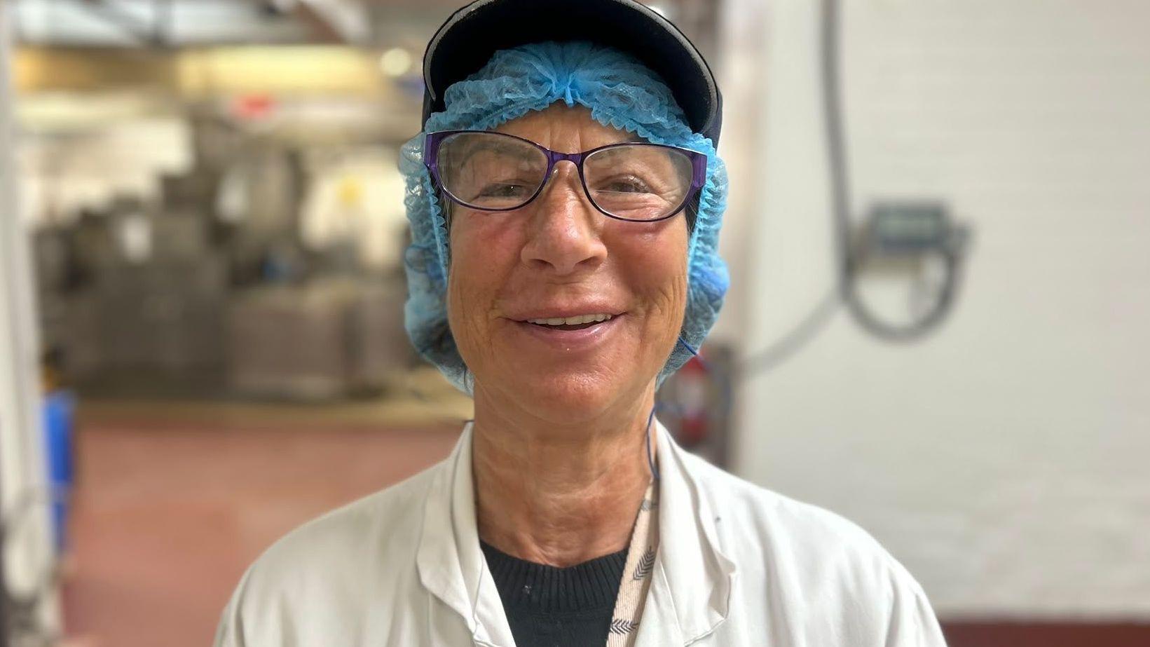 Factory worker still passionate about making pies after 40 years
