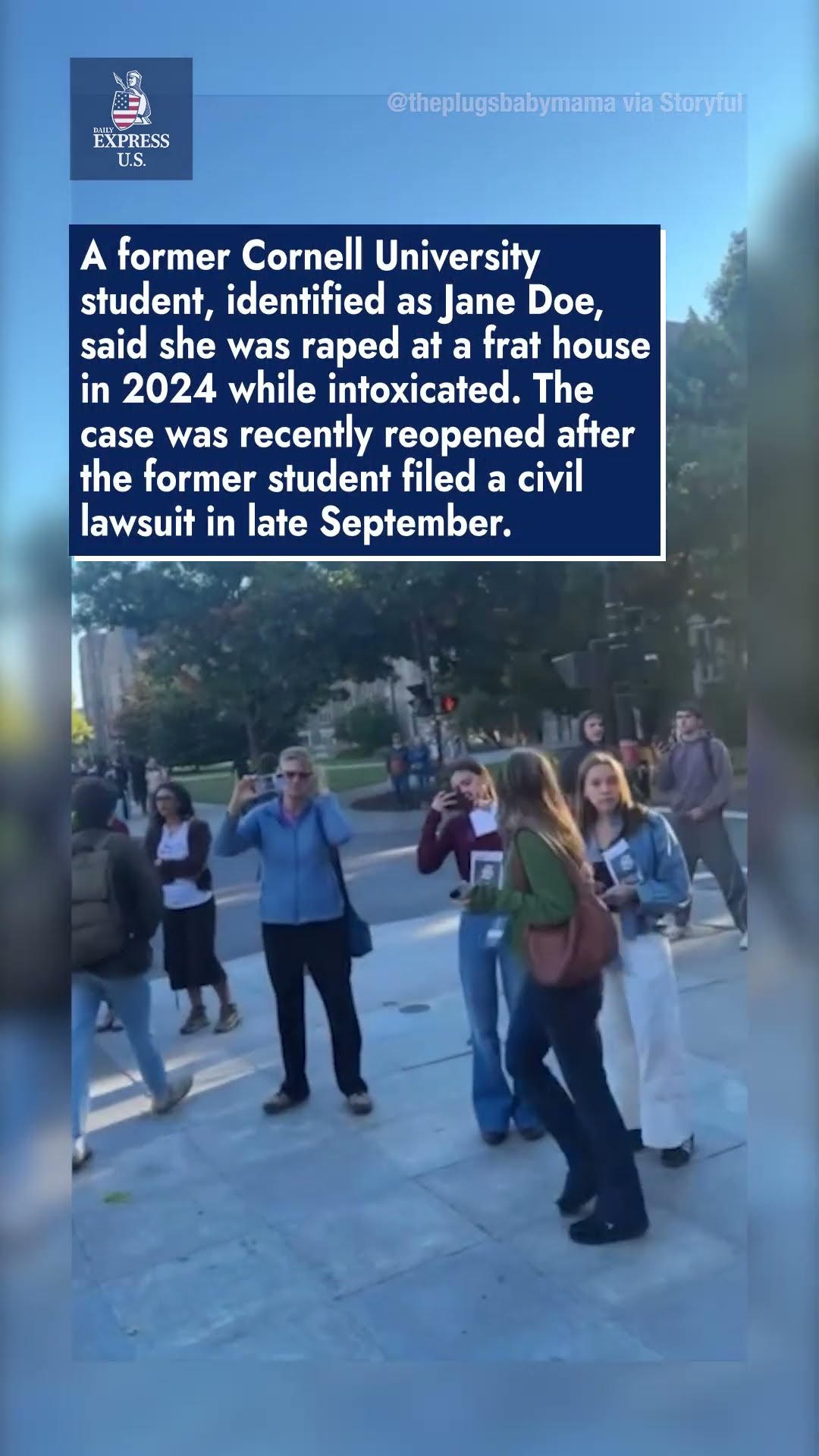Cornell University faces protests over alleged gang rape case