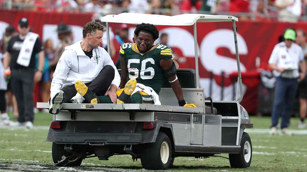 Packers work out 5 linebackers after losing Edgerrin Cooper for the season