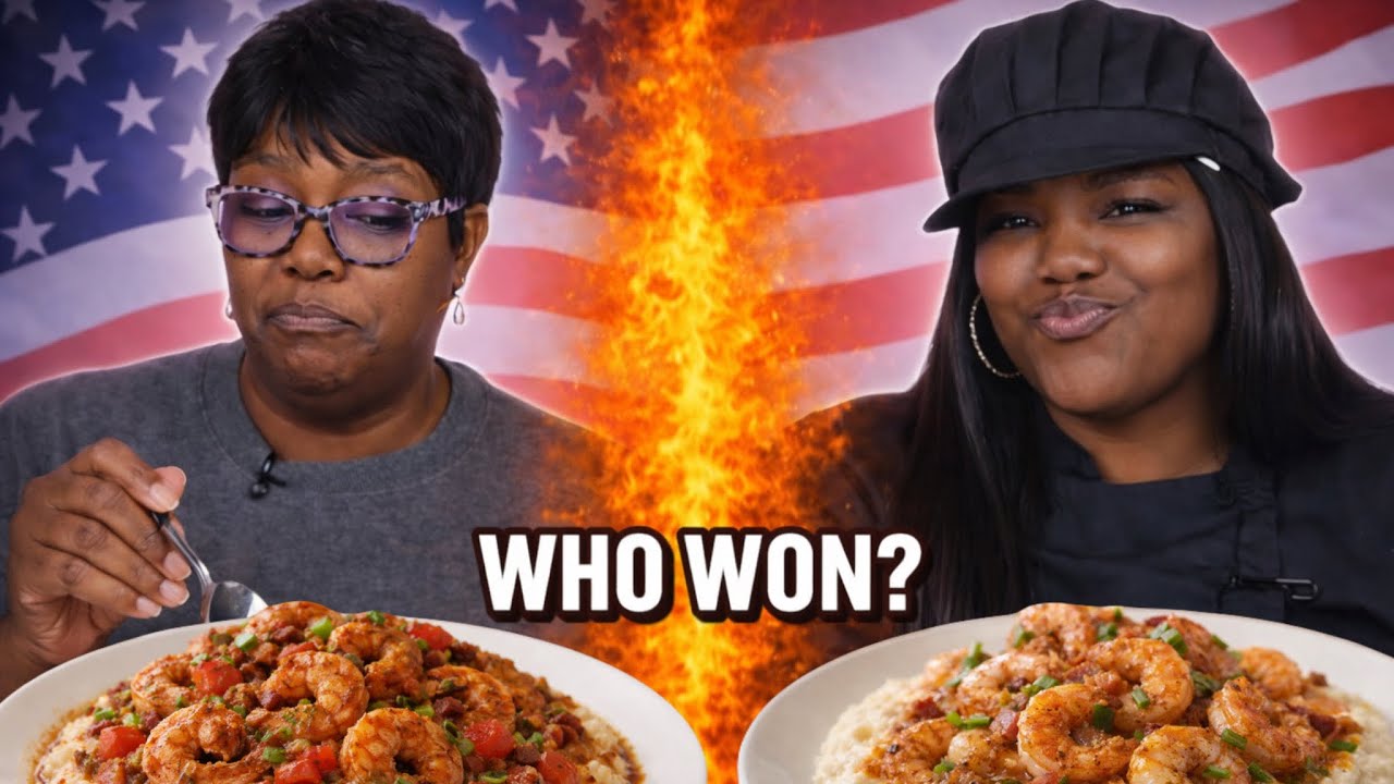 Auntie vs Auntie: We try each other’s Shrimp & Grits