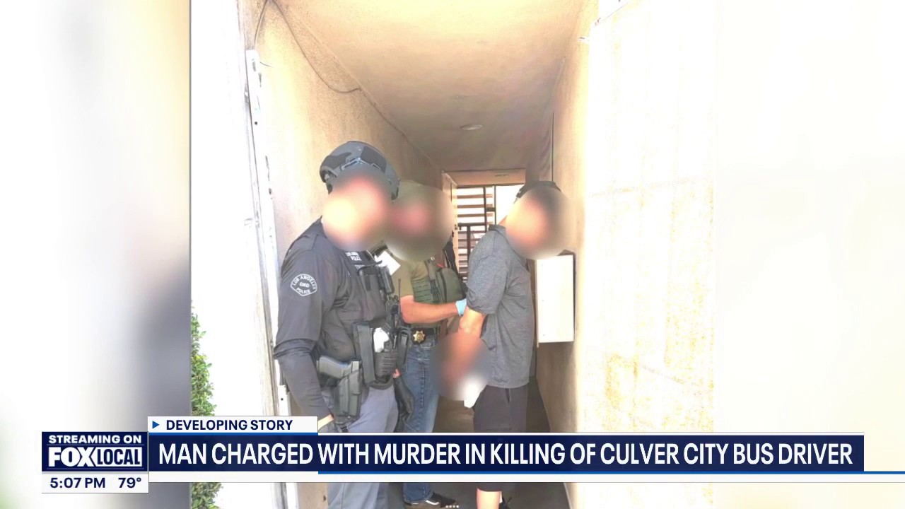 Man charged with murder of bus driver