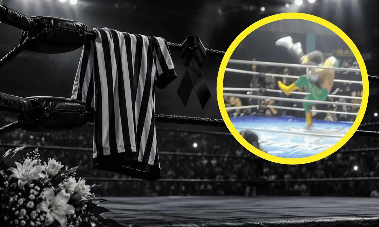 ¡Tragedia en el ring! Detienen al Hijo de Fishman tras muerte de réferi