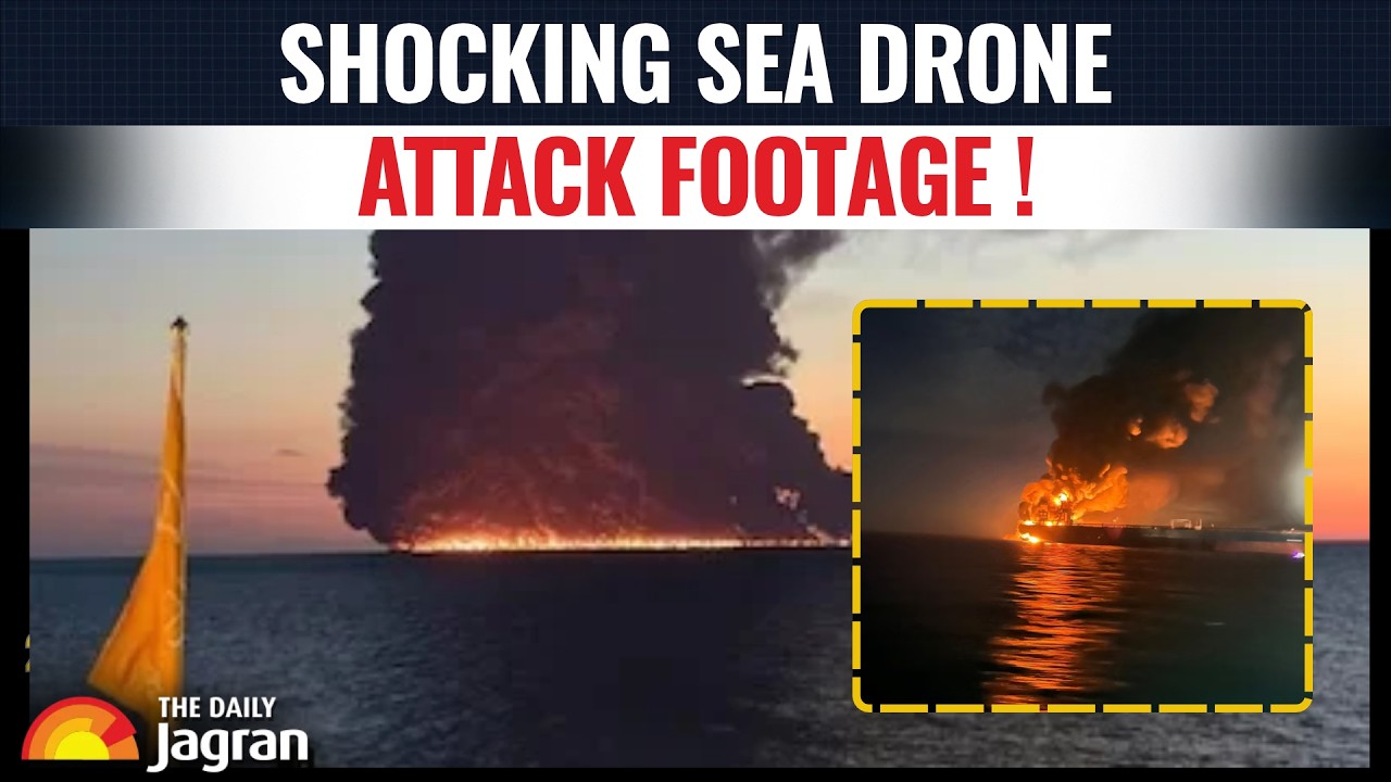 Black Sea Oil Tanker Explode! Russia Oil Tanker Blast Near Russian ...