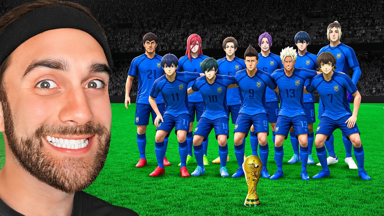 I put Blue Lock in the World Cup