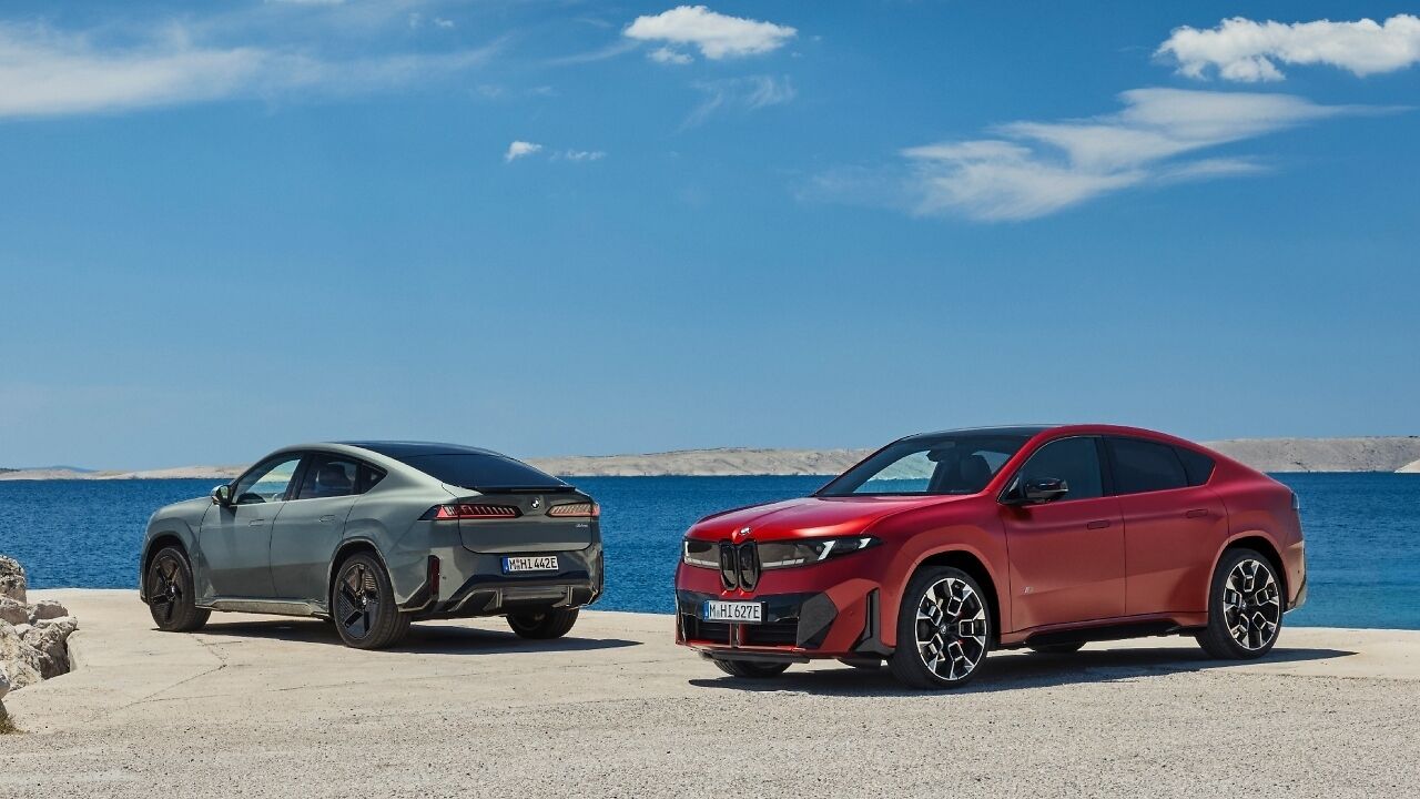BMW iX4 revealed: New electric coupe SUV gets 611bhp engine and AWD
