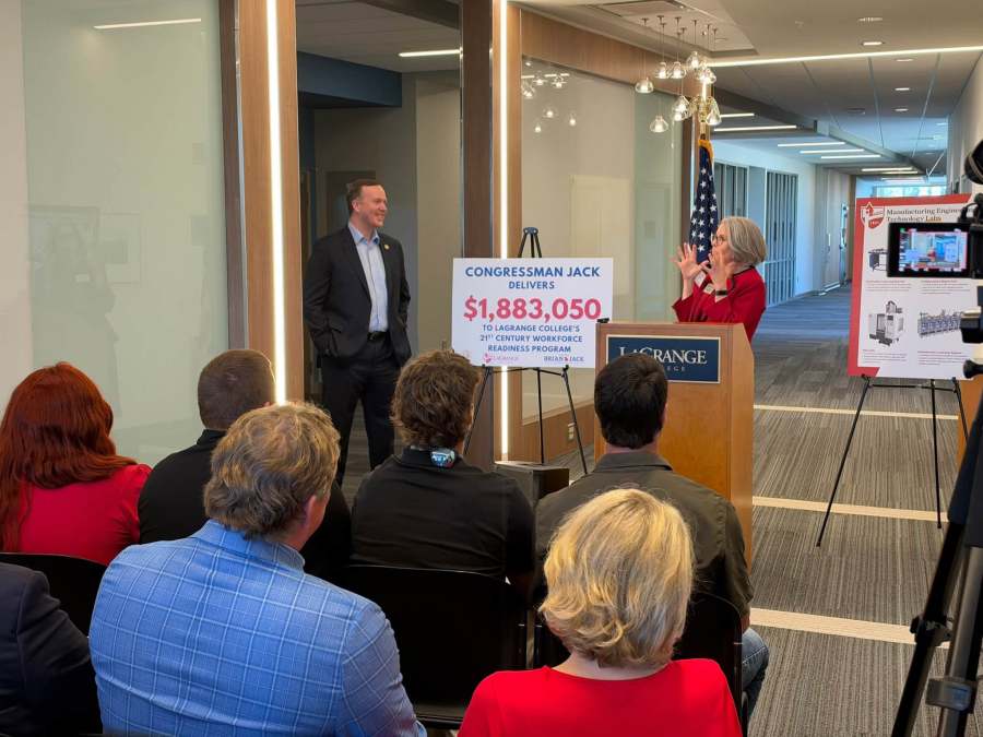 Congressman Brian Jack delivers $1.88 million to LaGrange College for ...