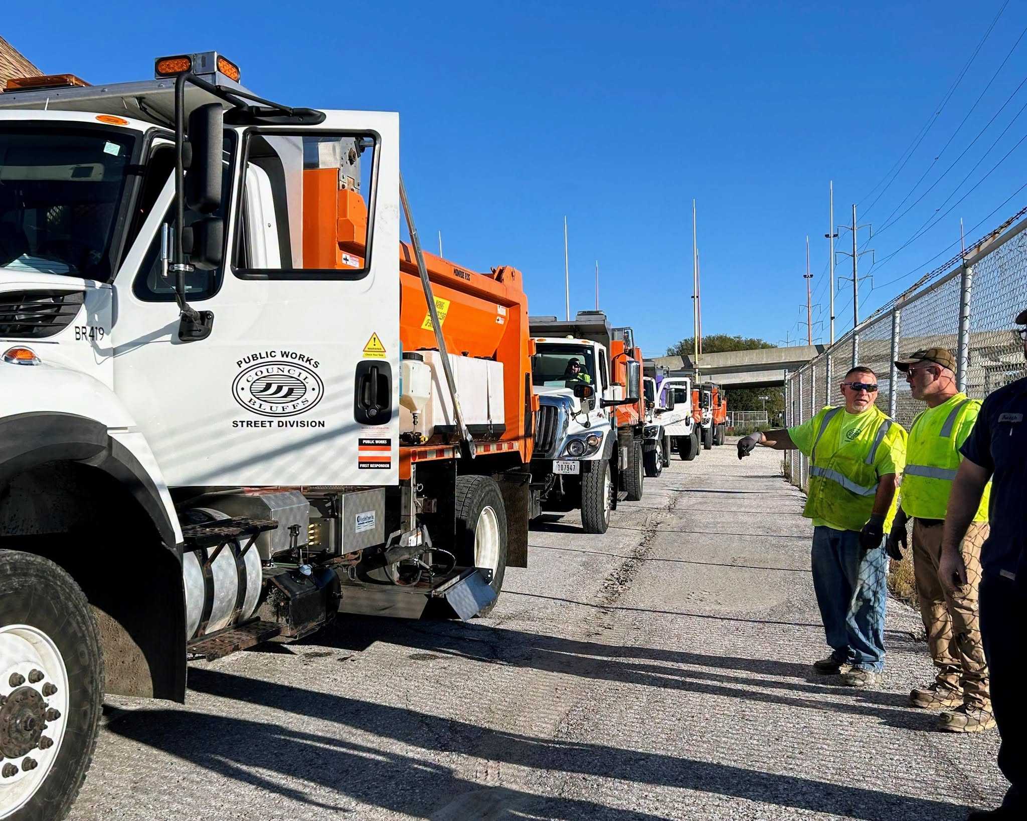 Council Bluffs prepares ahead of time for the first snowfall