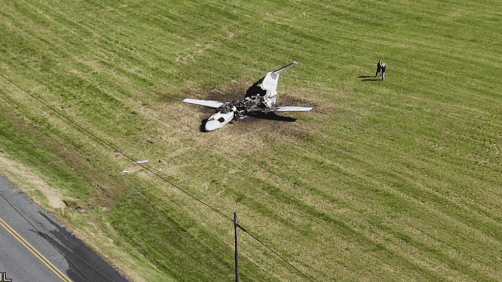 Pilots recovering after Cessna business jet crashes on departure from ...