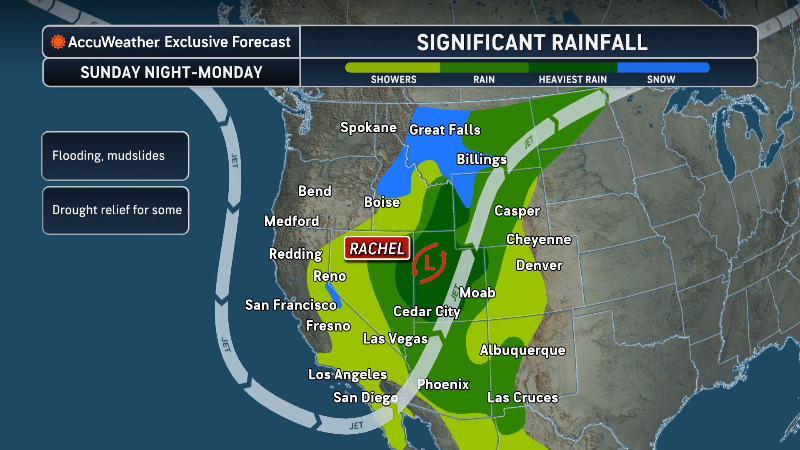 Wild weather in the West: Major cooldown, two tropical storms and even snow