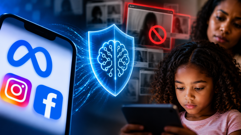 Meta says its new AI can catch ads secretly leading to child abuse material
