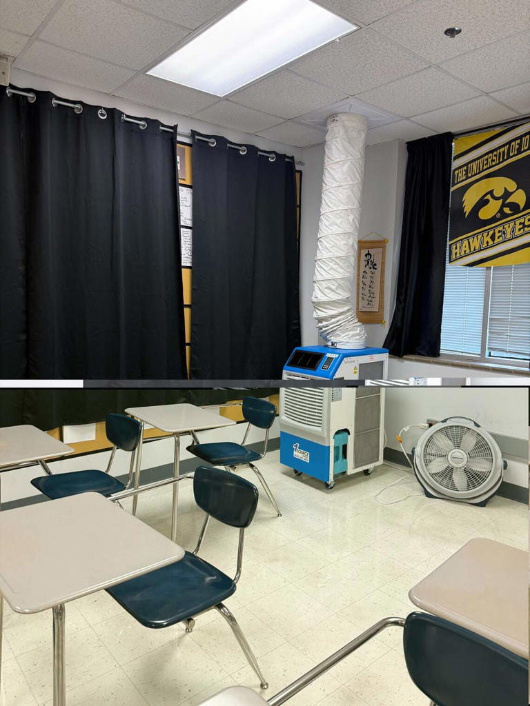 Crumbling concrete, leaky roofs and 90-degree classrooms. Keller faces ...