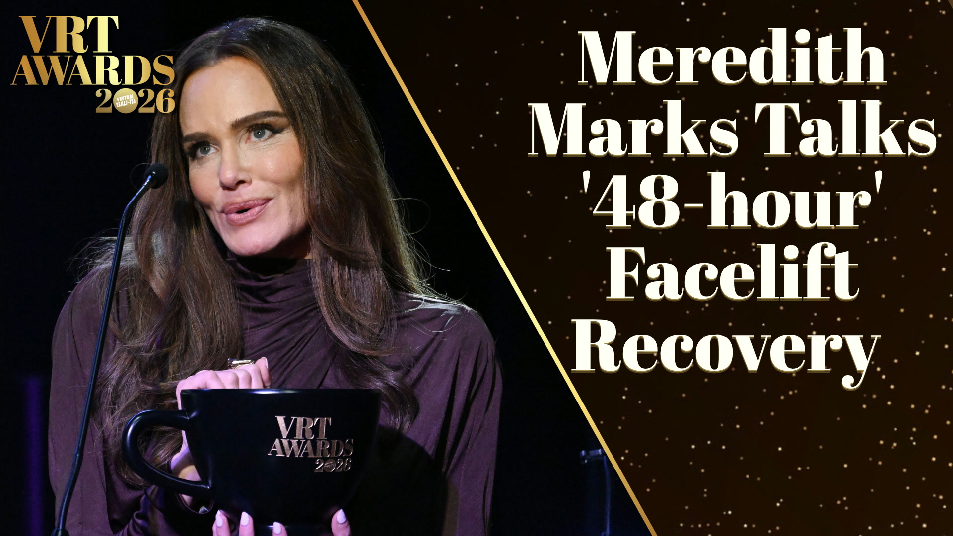 Meredith Marks talks '48-hour' facelift recovery at VRT Awards 2026