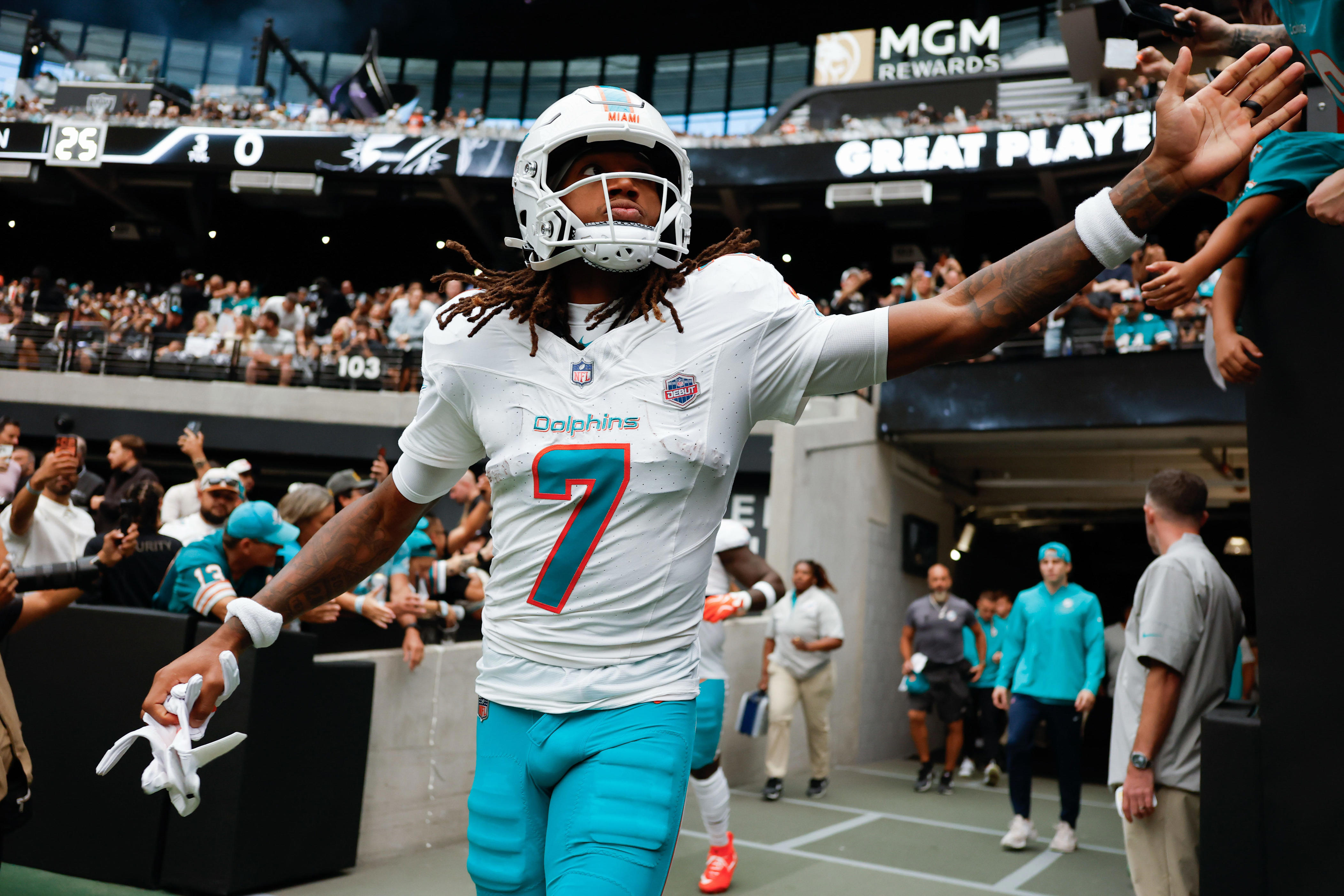 Caleb Douglas remains sidelined