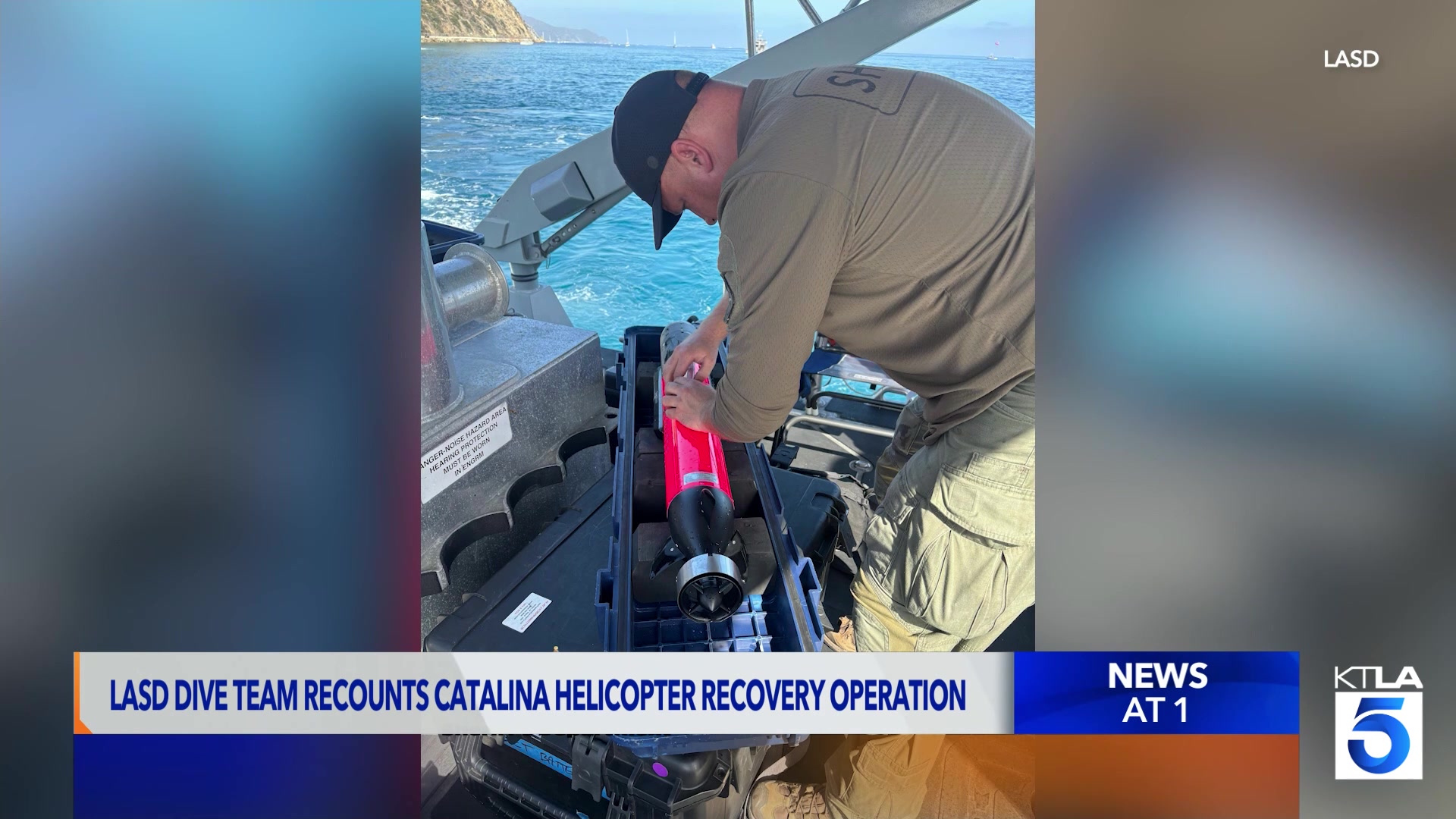 Officials discuss recent Catalina Island underwater rescue mission ...