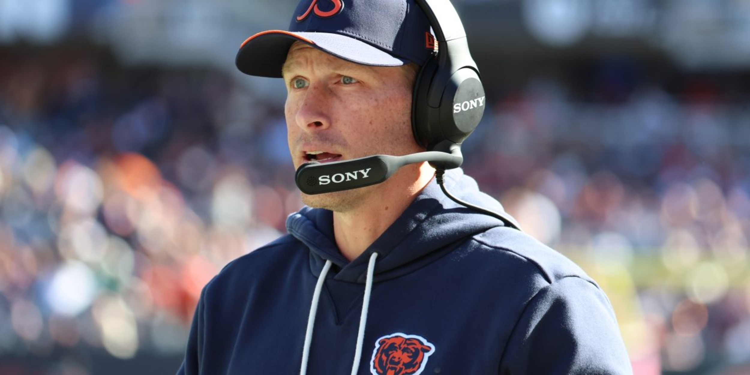 Bears’ Ben Johnson drops stern reaction to Montez Sweat suspension