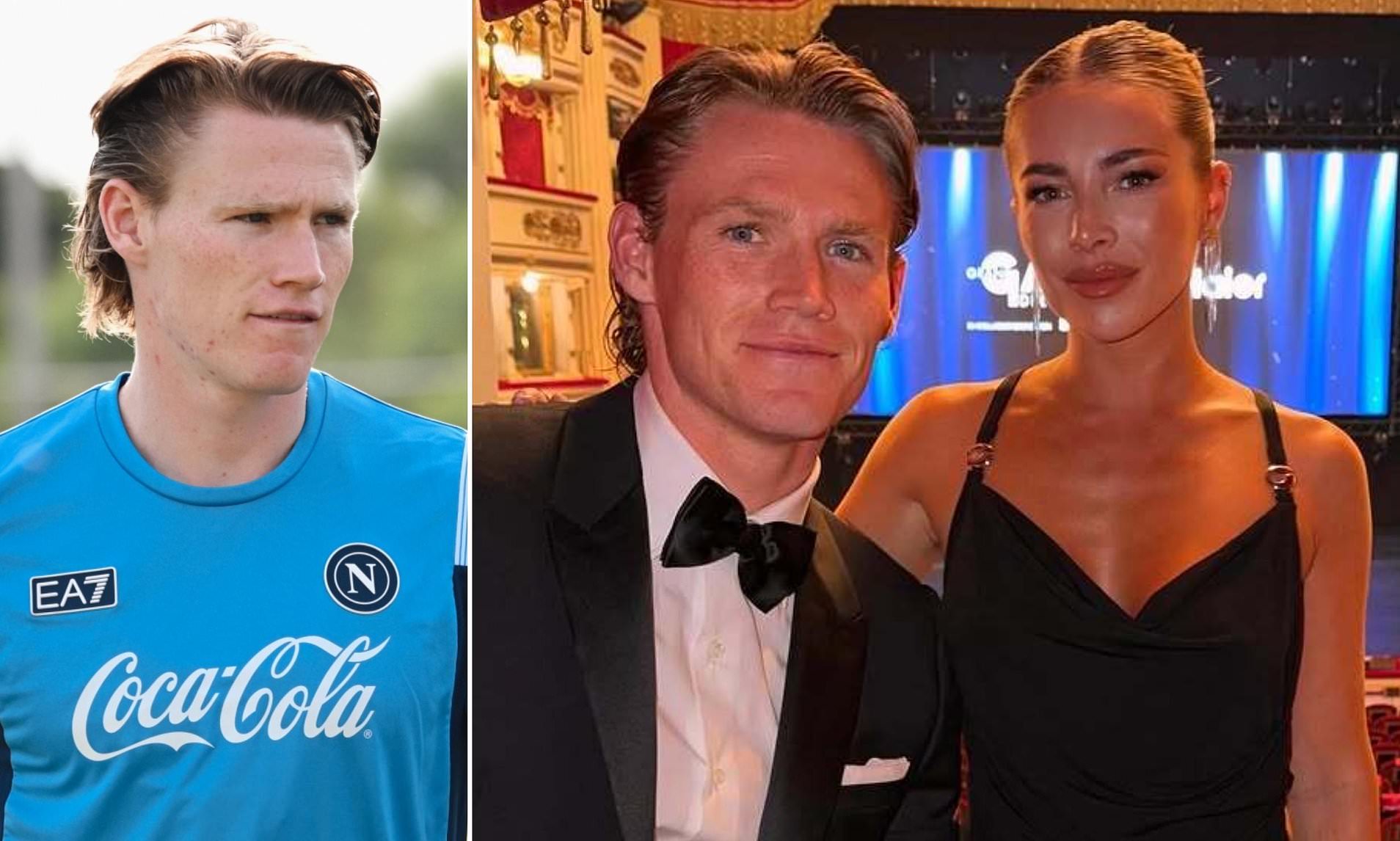 Scott McTominay returns to Napoli training for the first time since ...