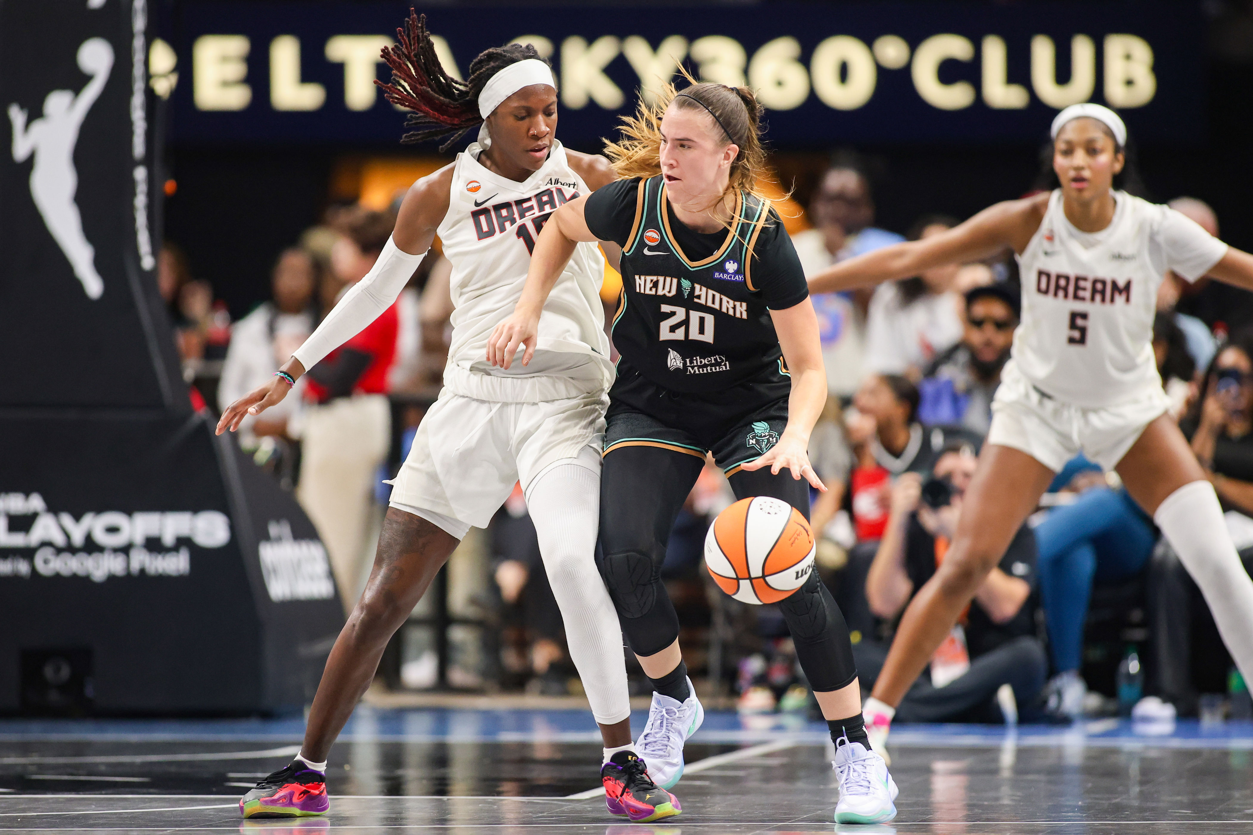 How to watch Dream vs Liberty: Game 2, WNBA playoffs, live stream, TV ...