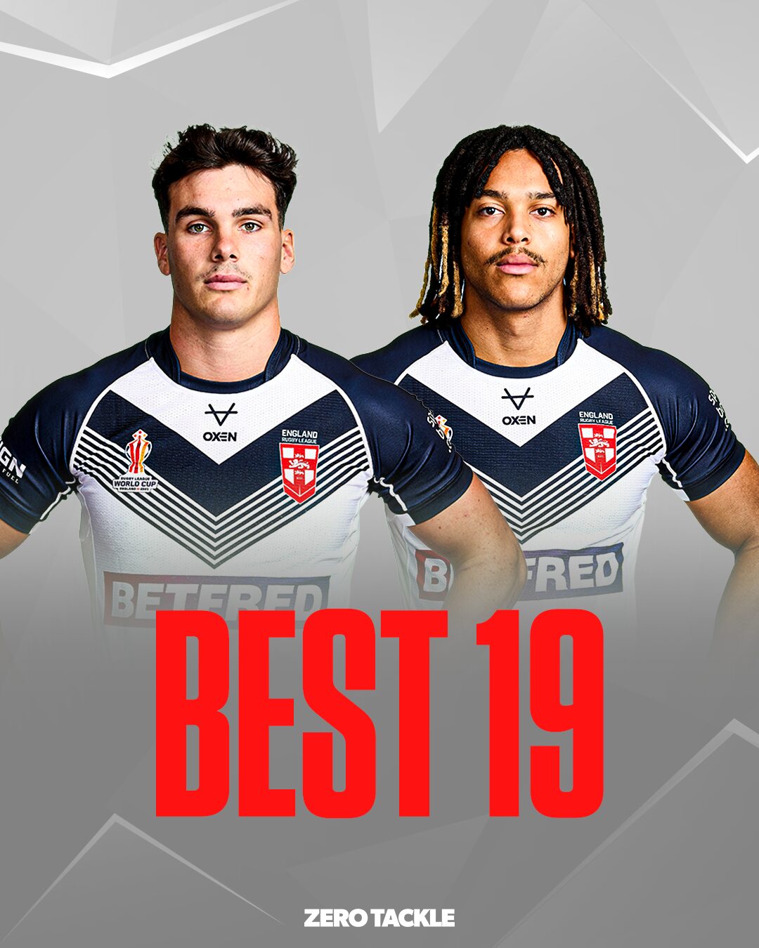 Rugby League World Cup 2026 best 19s: England