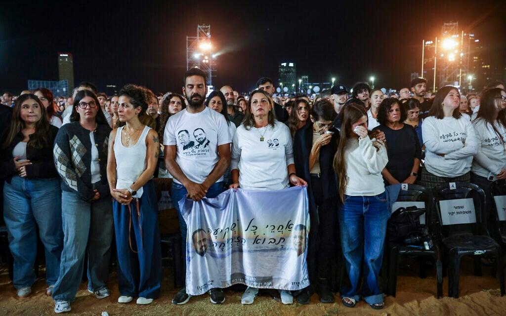 'Investigate how it happened, don't let time blur the truth': Bereaved ex-hostage Sharabi closes Oct. 7 event with plea