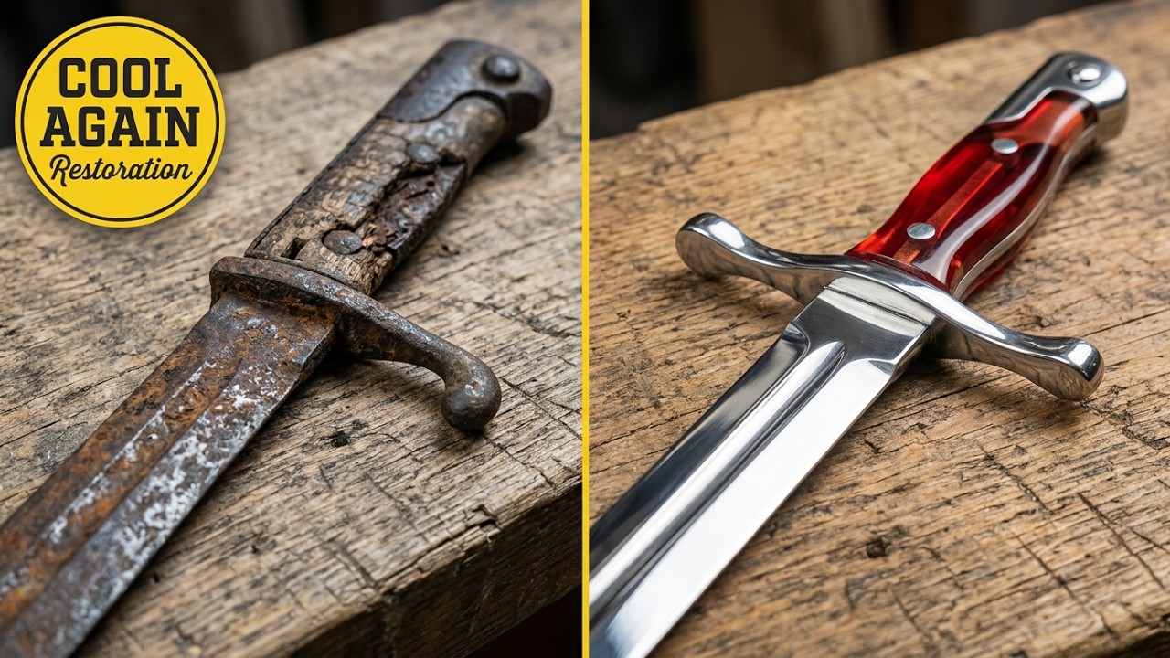 Can this rusty WWI bayonet be saved?