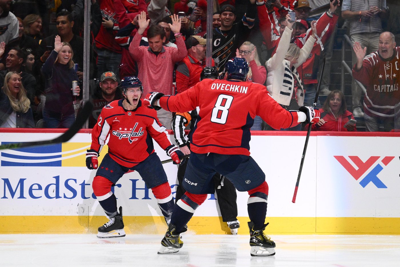 Ovechkin's sons introduce him before Washington's home opener, and the ...