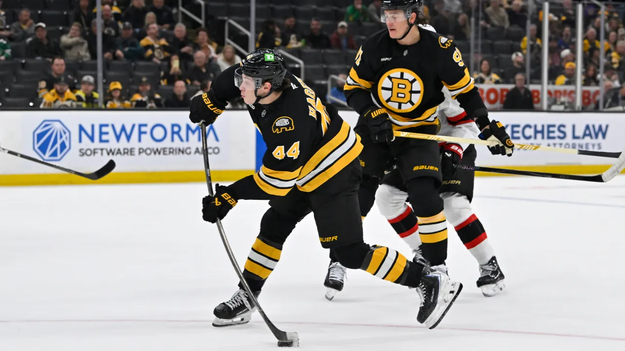 Bruins’ latest line shakeup gives James Hagens a different kind of help