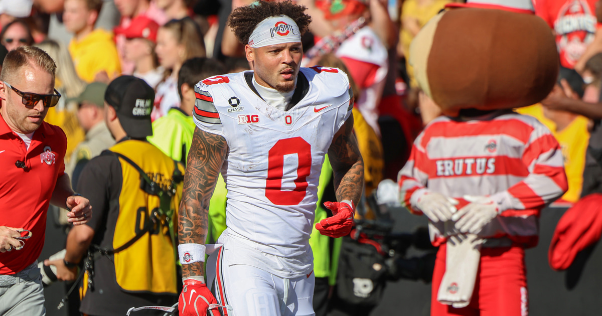 Ohio State wide receiver room banged up for Maryland game